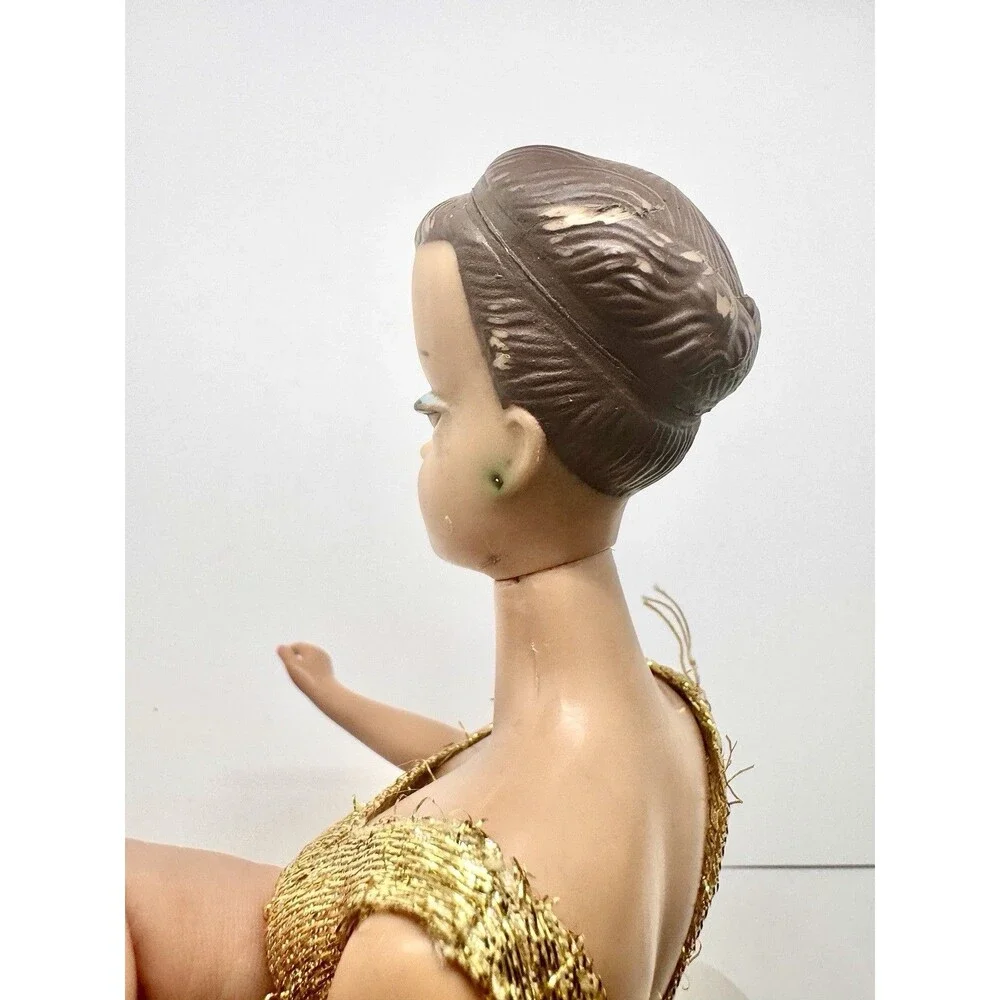 VTG 1963 Mattel Barbie Midge Wardrobe Wig Doll‎ Japan Golden Elegance Dress #961
